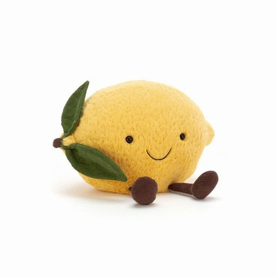 Jellycat Lemon New Zealand | EVOKP5180